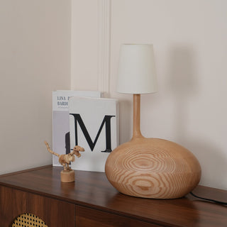 Slow Nature-inspired Wood Table Lamp