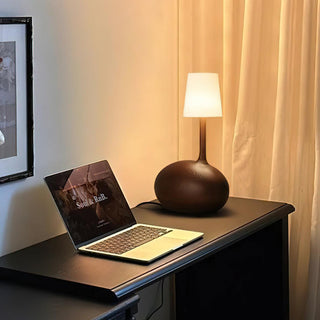 Slow Nature-inspired Wood Table Lamp