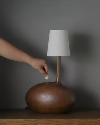 Slow Nature-inspired Wood Table Lamp