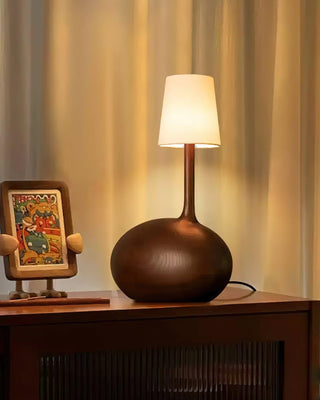 Slow Nature-inspired Wood Table Lamp