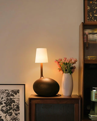Slow Nature-inspired Wood Table Lamp