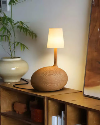 Slow Nature-inspired Wood Table Lamp