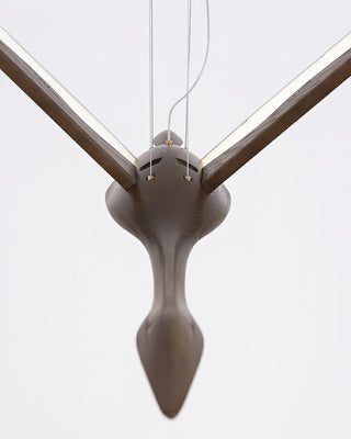 Ether Artistic Wood Chandelier
