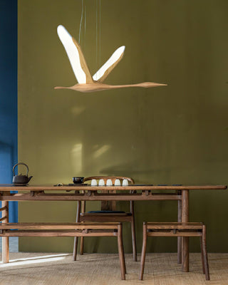 Ether Artistic Wood Chandelier