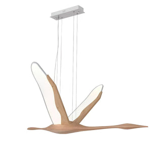 Ether Artistic Wood Chandelier