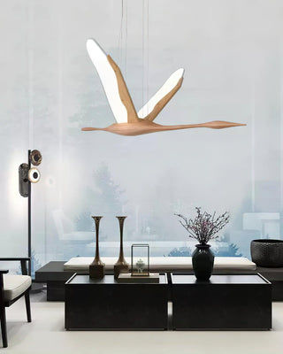 Ether Artistic Wood Chandelier