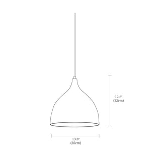 Calyx Retro Iron Pendant Light