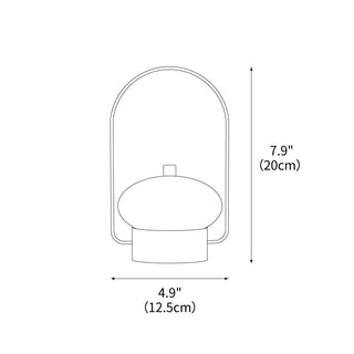 En Haut Elegant Metal Table Lamp