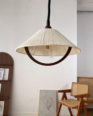 Soho Wabi-Sabi Cotton Rop Pendant Light