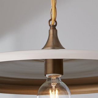 Solara Disc Mid-Century Modern Iron Pendant Light