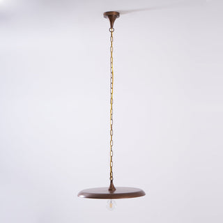 Solara Disc Mid-Century Modern Iron Pendant Light