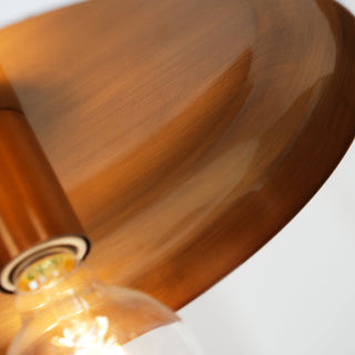 Solara Disc Mid-Century Modern Iron Pendant Light