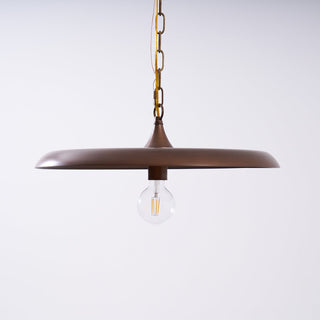 Solara Disc Mid-Century Modern Iron Pendant Light