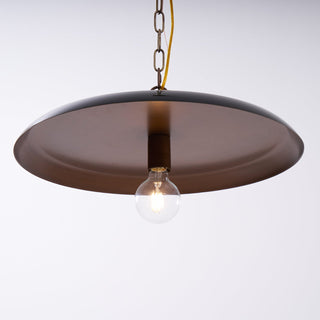 Solara Disc Mid-Century Modern Iron Pendant Light