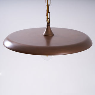 Solara Disc Mid-Century Modern Iron Pendant Light
