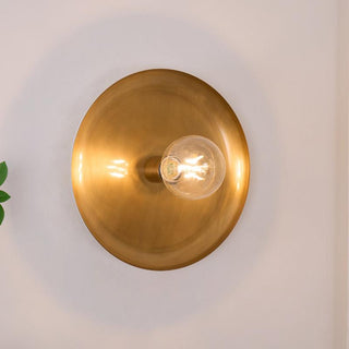 Solara Disc Classic Iron Wall Light