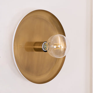 Solara Disc Classic Iron Wall Light