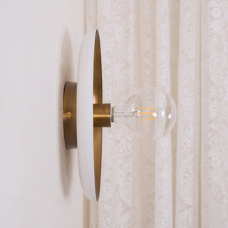 Solara Disc Classic Iron Wall Light