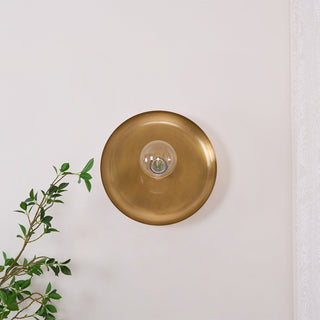 Solara Disc Classic Iron Wall Light