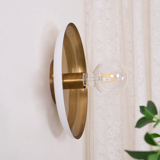 Solara Disc Classic Iron Wall Light