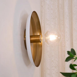 Solara Disc Classic Iron Wall Light