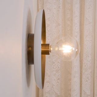 Solara Disc Classic Iron Wall Light
