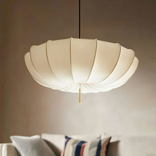 Soleil Contemporary Fabric Pendant Light