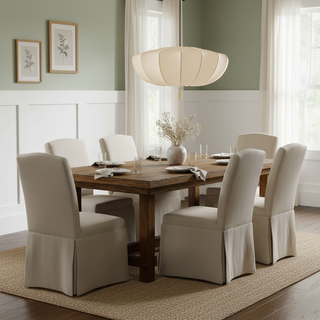 Soleil Contemporary Fabric Pendant Light