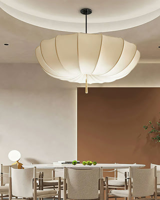Soleil Contemporary Fabric Pendant Light