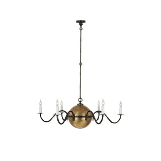 Solara Modern Brass Chandelier