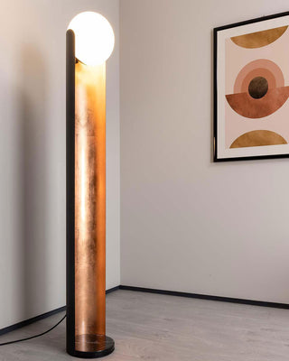 Solis Modern Iron Column Floor Light