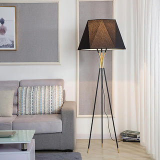 Solitaire Sculptural Fabric Floor Light