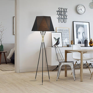 Solitaire Sculptural Fabric Floor Light