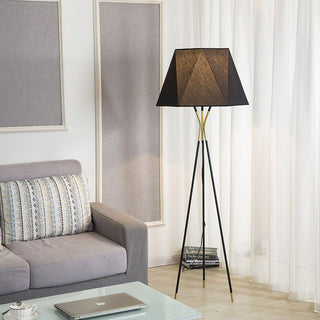 Solitaire Sculptural Fabric Floor Light