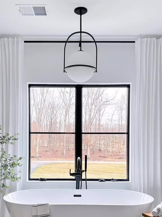 Somerset Minimalist Glass Pendant Light