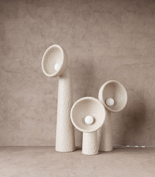 Sage Resin Minimalist Table Lamp