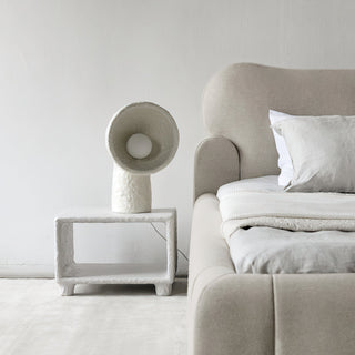 Sage Resin Minimalist Table Lamp