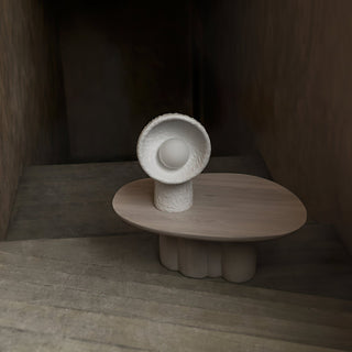 Sage Resin Minimalist Table Lamp
