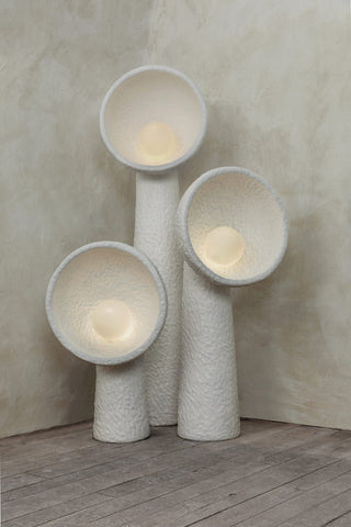 Sage Resin Minimalist Table Lamp