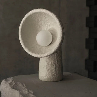 Sage Resin Minimalist Table Lamp
