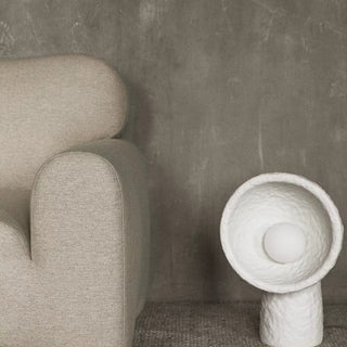 Sage Resin Minimalist Table Lamp