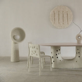 Sage Resin Minimalist Table Lamp