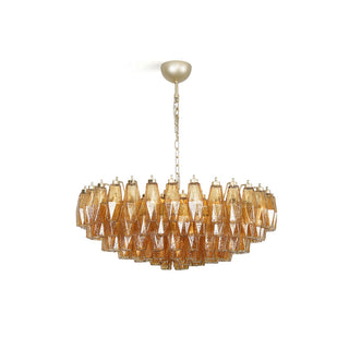 Sorrento Amber Glass Chandelier