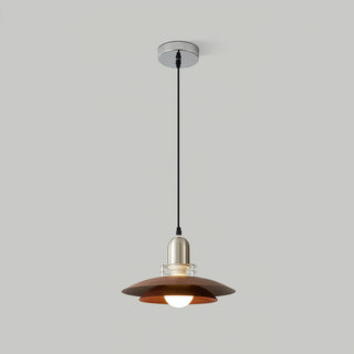 Lila Layered Wood Pendant