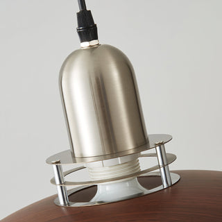 Lila Layered Wood Pendant