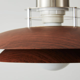 Lila Layered Wood Pendant