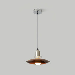 Lila Layered Wood Pendant