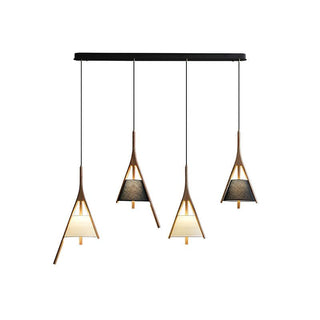Talon Contemporary Wood Pendant Light