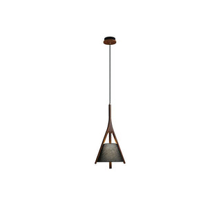 Talon Contemporary Wood Pendant Light