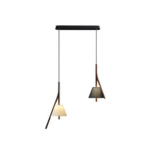 Talon Contemporary Wood Pendant Light